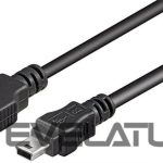 Cable Goobay  USB 2.0 Hi-Speed cable 50768 3 m, Black, USB 2.0 mini male (type B, 5-pin), USB 2.0 male (type A) 