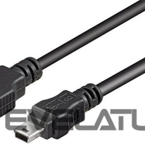 Cable Goobay  USB 2.0 Hi-Speed cable 50768 3 m, Black, USB 2.0 mini male (type B, 5-pin), USB 2.0 male (type A) 