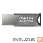 Flash drive ADATA  UV350 64 GB, USB 3.1, Silver 