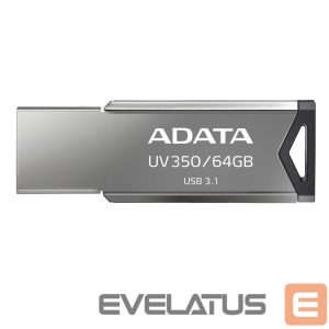 Flash drive ADATA  UV350 64 GB, USB 3.1, Silver 