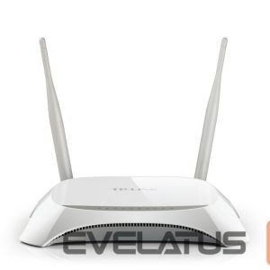 Routers TP-Link  3G/4G Router TL-MR3420 802.11n, 300 Mbit/s, 10/100 Mbit/s, Ethernet LAN (RJ-45) ports 4, 3G/4G via optional USB adapter, Antenna type 2xExternal, 1xUSB 2.0 