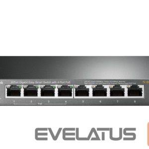 Server - Other Accessories TP-Link  Smart Switch TL-SG108PE Web Managed, Desktop, 1 Gbps (RJ-45) ports quantity 4, PoE+ ports quantity 4, Power supply type External 