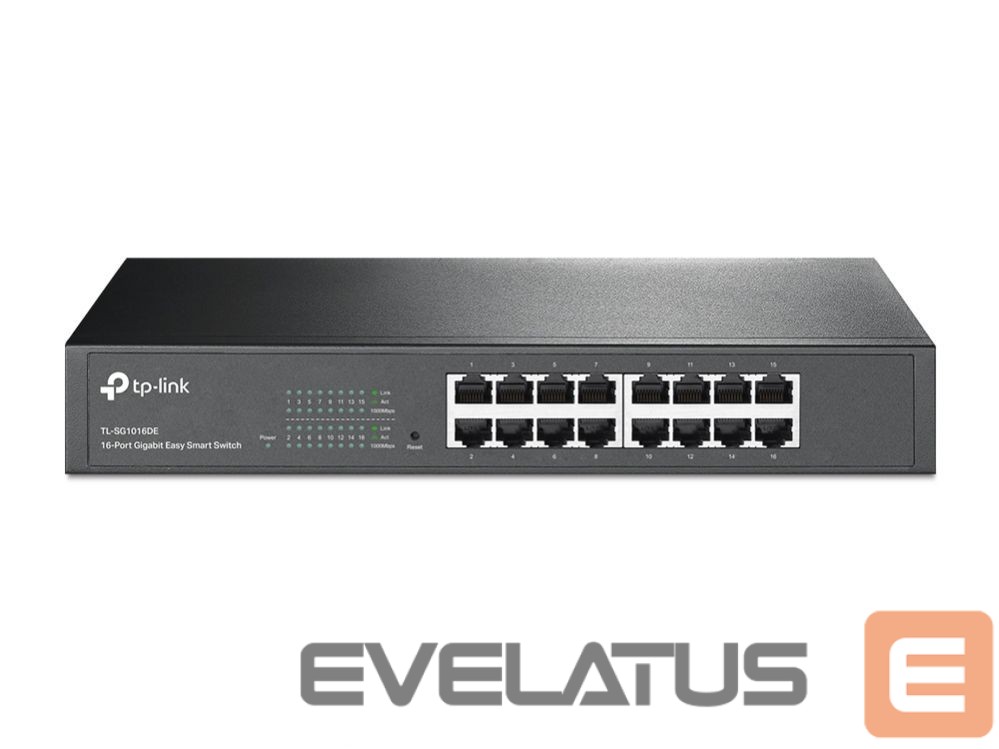 Server - Other Accessories TP-Link Switch TL-SG1016DE Web Managed, Rackmountable, 1 Gbps (RJ-45) ports quantity 16