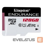 Memory cards Kingston  Endurance 95R 128 GB, Micro SD, Flash memory class 10