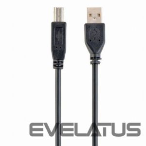 Back panel cover Gembird  Cable USB2 AM-BM 1 m, Black, USB B, USB A 