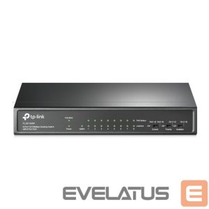Server - Other Accessories TP-Link  Switch TL-SF1009P Unmanaged, Desktop, 10/100 Mbps (RJ-45) ports quantity 9, PoE+ ports quantity 8 