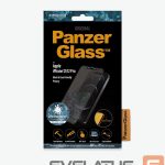 Back panel cover PanzerGlass  For iPhone 12/12 Pro, Glass, Black, Privacy glass, 6.1 " 