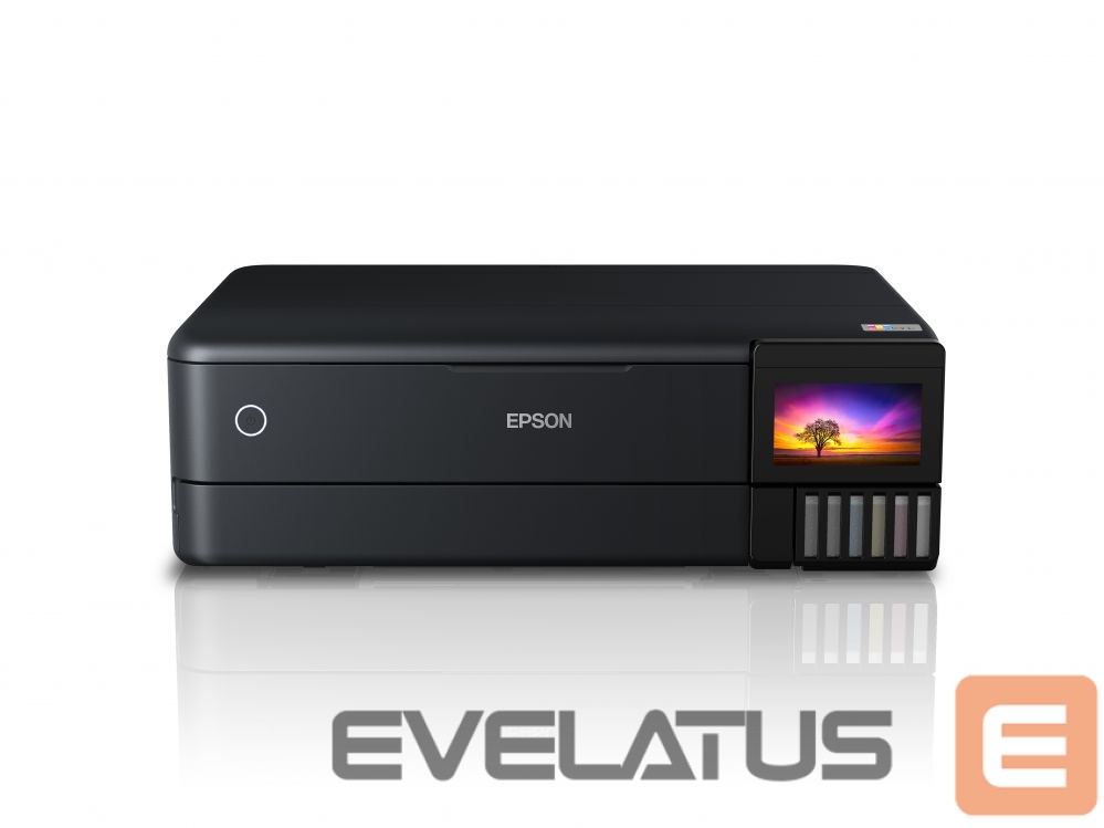 Printer EPSON Multifunctional Printer EcoTank L8180 Colour, Inkjet, A3+, Wi-Fi, Black