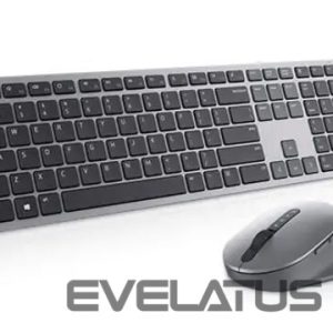 Computer keyboard Dell  Premier Multi-Device Keyboard and Mouse  KM7321W  Wireless, Batteries included, RU, Titan grey 