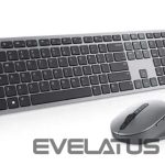 Computer keyboard Dell  Premier Multi-Device Keyboard and Mouse   KM7321W Wireless, Batteries included, EE, Titan grey 