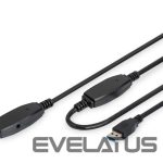 Cable Digitus  USB Extension cable DA-73105 USB 3.0, 10 m, Black 
