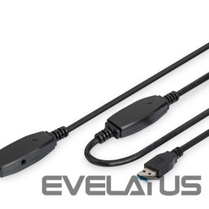 Cable Digitus  USB Extension cable DA-73105 USB 3.0, 10 m, Black 
