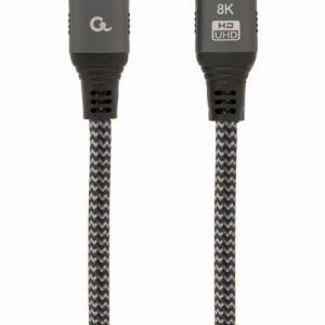 Back panel cover Gembird  Ultra High speed HDMI cable with Ethernet, 8K select plus series CCB-HDMI8K-3M HDMI 2.1 downwards, 3 m,  2 x Type-A 