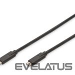 Cable Digitus  USB Type-C Connection Cable AK-300139-010-S USB Male 3.1 Gen 2 (Type C), USB Male 3.1 Gen 2 (Type C), Black, 1 m 