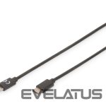 Cable Digitus  USB Type-C Connection Cable AK-300138-018-S USB Male 2.0 (Type C), USB Male 2.0 (Type C), Black, 1.8 m 