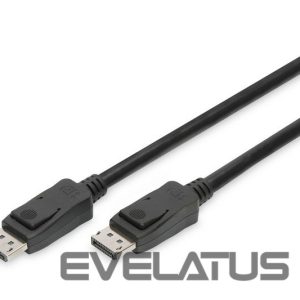 Cable Digitus  DisplayPort Connection Cable AK-340106-030-S Black, DisplayPort to DisplayPort, 3 m 