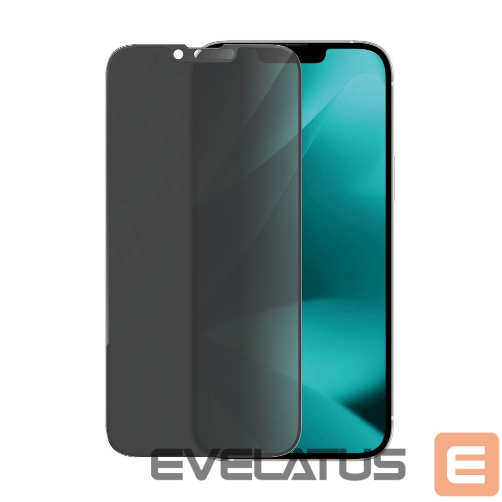Back panel cover PanzerGlass Screen protector, Apple, iPhone 14 Plus/13 Pro Max, Glass, Black, Privacy