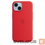 Back panel cover Apple - 14 Silicone Case with MagSafe Red
