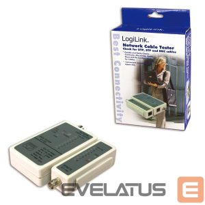 Server - Other Accessories Logilink  Cable tester for RJ45 and BNC with remote unit 