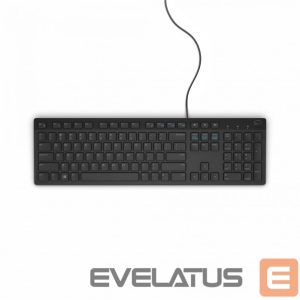 Computer keyboard Dell  KB216 Standard, Wired, Chiclet style, RU, Black, Numeric keypad, 503 g 