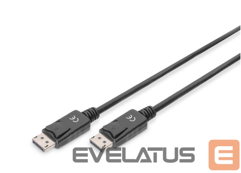 Cable Digitus DisplayPort Connection Cable AK-340100-020-S Black, DisplayPort to DisplayPort, 2 m