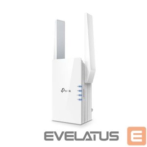 Routers TP-Link  Extender  RE505X 802.11ax, 2.4GHz/5GHz, 300+1200 Mbit/s, 10/100/1000 Mbit/s, Ethernet LAN (RJ-45) ports 1, Antenna type 2xExternal 