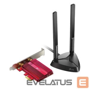 Converter TP-Link  AX3000 Wi-Fi 6 Bluetooth 5.0 PCIe Adapter TX3000E 2.4GHz/5GHz, Antenna type 2xHigh-Gain External Antennas, 574+2402 Mbit/s 
