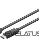 Cable Goobay  USB-C 3.1 generation 1 cable 66509 3 m, Black 
