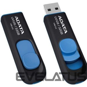 Flash drive ADATA  UV128 32 GB, USB 3.0, Black/Blue 
