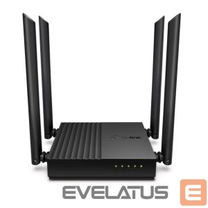 Routers TP-Link  AC1200 Wireless MU-MIMO Wi-Fi Router Archer C64 802.11ac, 867+400 Mbit/s, Ethernet LAN (RJ-45) ports 4, MU-MiMO Yes, Antenna type 4 x Fixed 