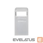 Flash drive Kingston  USB 3.2 Flash Drive  DataTraveler micro 256 GB, USB 3.2, Silver 