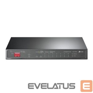 Server - Other Accessories TP-Link  10-Port Gigabit Easy Smart Switch with 8-Port PoE+ TL-SG1210MP Unmanaged, Desktop, Power supply type External, Ethernet LAN (RJ-45) ports 9 