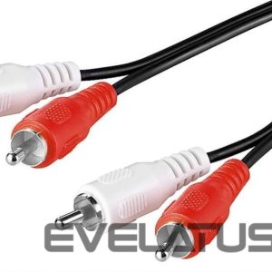 Cable Goobay  Stereo RCA cable 2x RCA 50030 5 m 