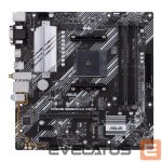 Motherboard for Intel processors Asus  PRIME B550M-A WIFI II Processor family AMD, Processor socket AM4, DDR4 DIMM, Memory slots 4, Supported hard disk drive interfaces 	SATA, M.2, Number of SATA connectors 4, Chipset AMD B550, microATX 