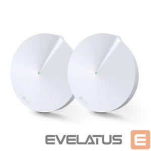 Routers TP-Link  AC1300 Whole Home Mesh Wi-Fi System Deco M5 (2-pack) 802.11ac, 867+400 Mbit/s, 10/100/1000 Mbit/s, Ethernet LAN (RJ-45) ports 2, Mesh Support Yes, MU-MiMO Yes, Antenna type 4xInternal per Deco uni 