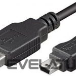 Cable Logilink  USB MINI-B 5-pin 180 Cert 1.8m Mini-USB B, USB A, 1.8 m, Black 