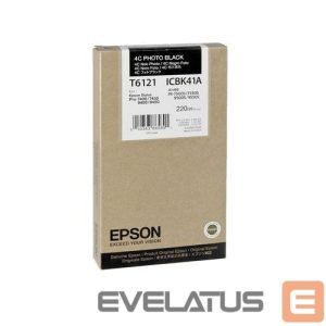Printer accessories EPSON  T612100 Ink cartrige, Photo Black, Singlepack, 220 ml 
