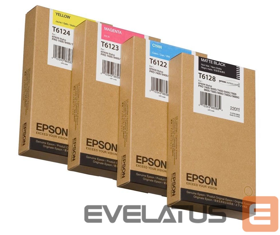 Printer accessories EPSON T612300 Ink cartrige, Magenta, Singlepack, 220 ml