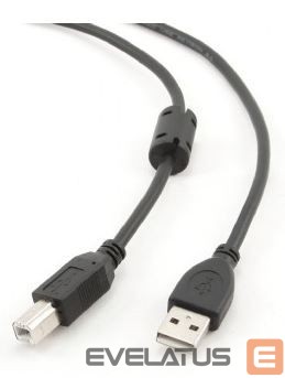 Cable Cablexpert 1.8m USB 2.0 A/B M 1.8 m m, Black