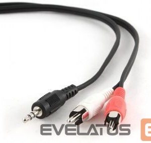 Cable Cablexpert  1.5m, 3.5mm/2xRCA, M/M 1.5 m, Black, Red, White 