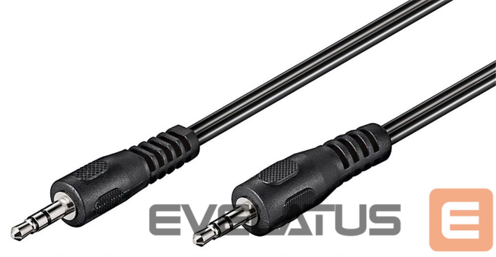 Cable Goobay AUX audio connector cable 50449 3.5 mm male (3-pin, stereo), 3.5 mm male (3-pin, stereo)