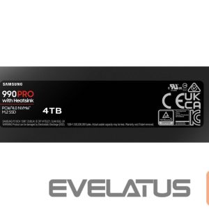 Hard drive SSD Samsung  990 PRO with Heatsink NVMe SSD 4TB 