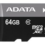 Memory cards ADATA  ADATA 64GB Micro SDXC V10 85MB/s + Ad. 