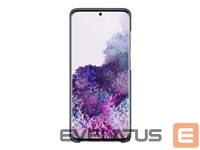 Back panel cover Samsung - Galaxy S20 LED cover case Black