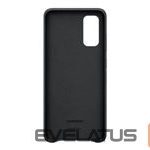 Back panel cover Samsung - Galaxy S20 Leather Cover Black
