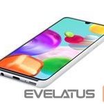 Back panel cover Samsung - Galaxy A41 Silicone Cover case White