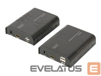 Office supplies Assman electronic  DIGITUS HDMI KVM Extender over IP Set