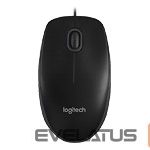 Computer mouse Logitech  LOGI B100 optical Mouse Black USB OEM 