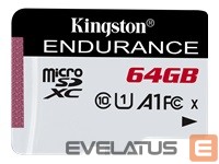 Memory cards Kingston  KINGSTON 64GB microSDXC Endurance C10