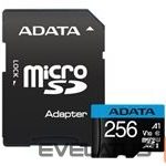 Memory cards ADATA  ADATA 256GB Micro SDXC V10 100MB/s + ad.